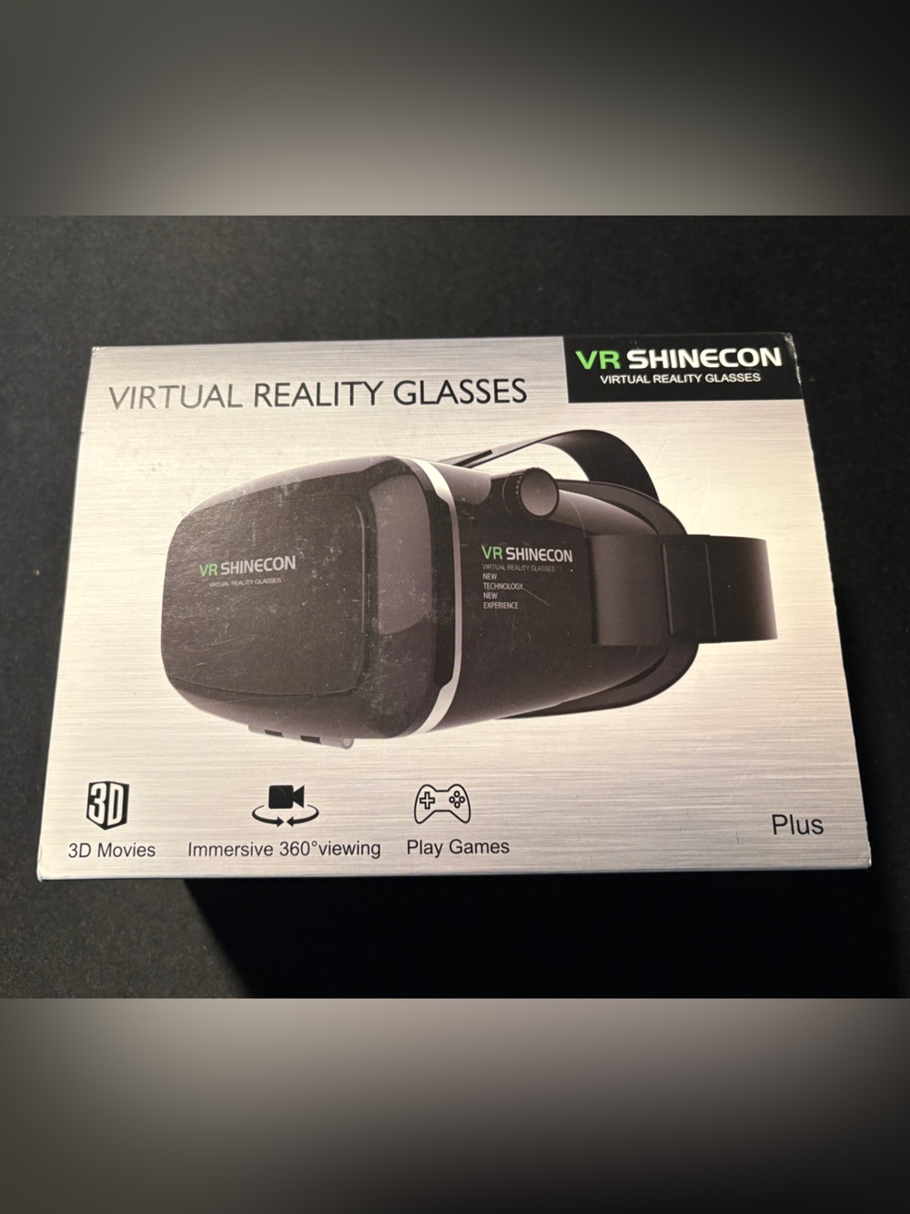 Plus Virtual Reality Glasses - Black
